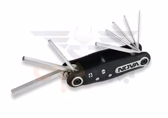 آچار آلن چاقویی نووا مدل ntk 1141 شش گوش 8 عددی nova