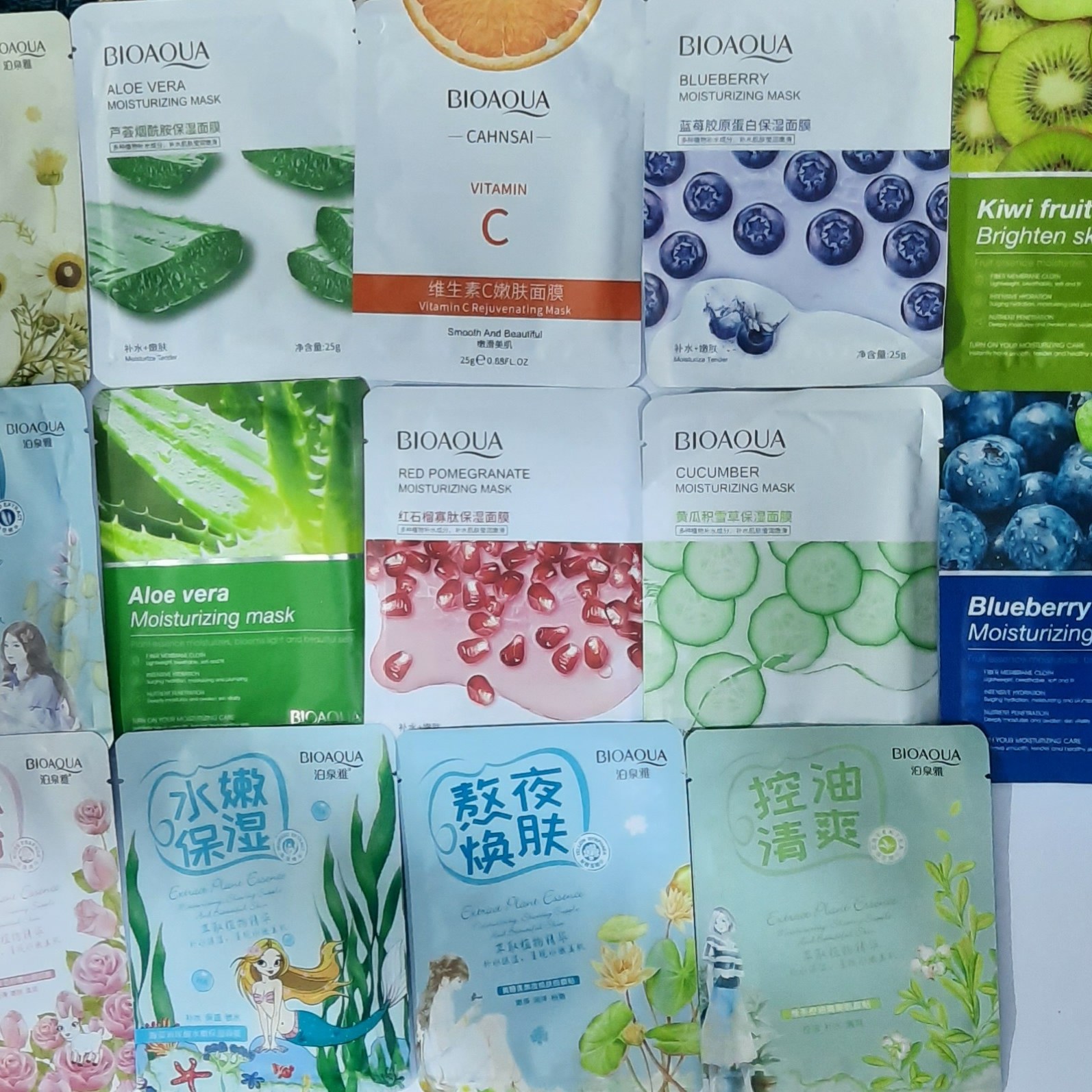 ماسک صورت برند بیوآکوا ، 25 گرمی ، پک 5 تایی