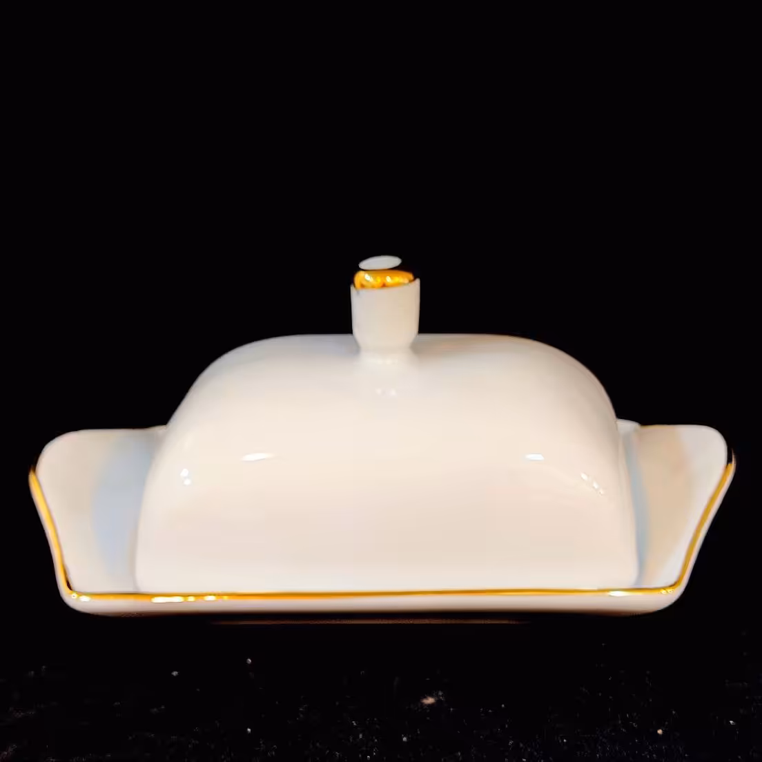 کره خوری چینی نفیس لب طلا