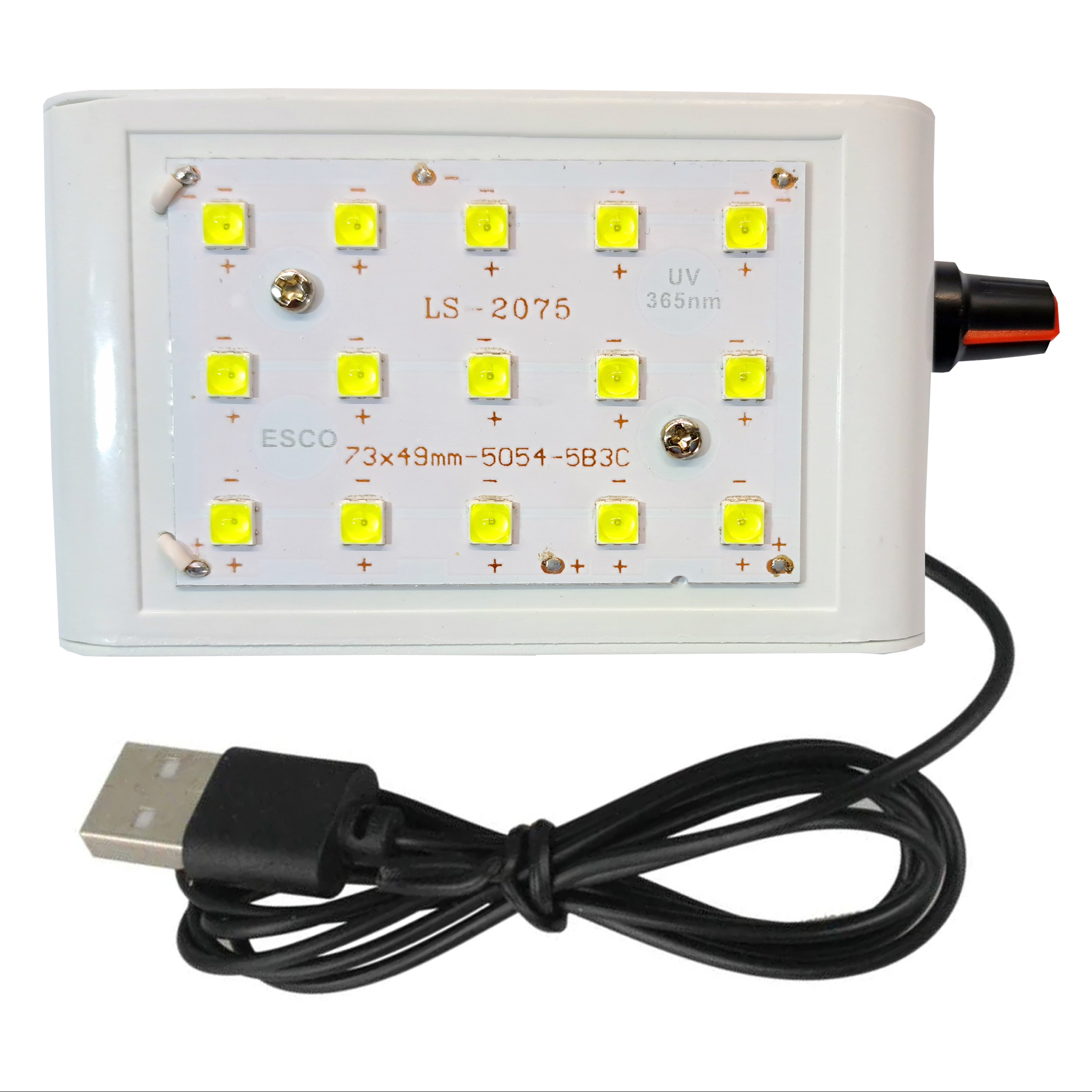 چراغ فرابنفش UV با فرکانس 365 نانومتر 15 وات