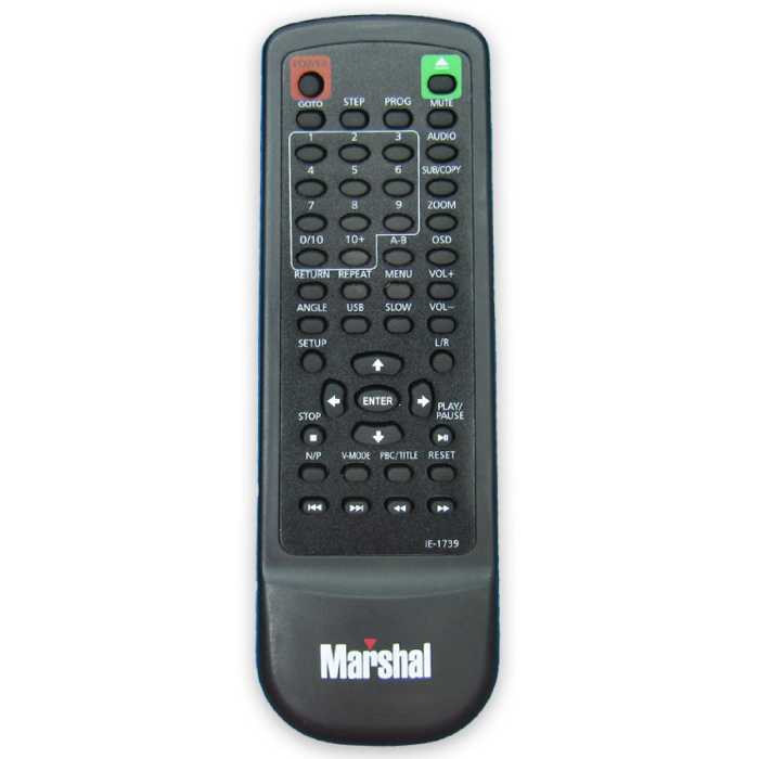 کنترل دی وی دی مارشال MARSHAL DVD  مدل ME-1739