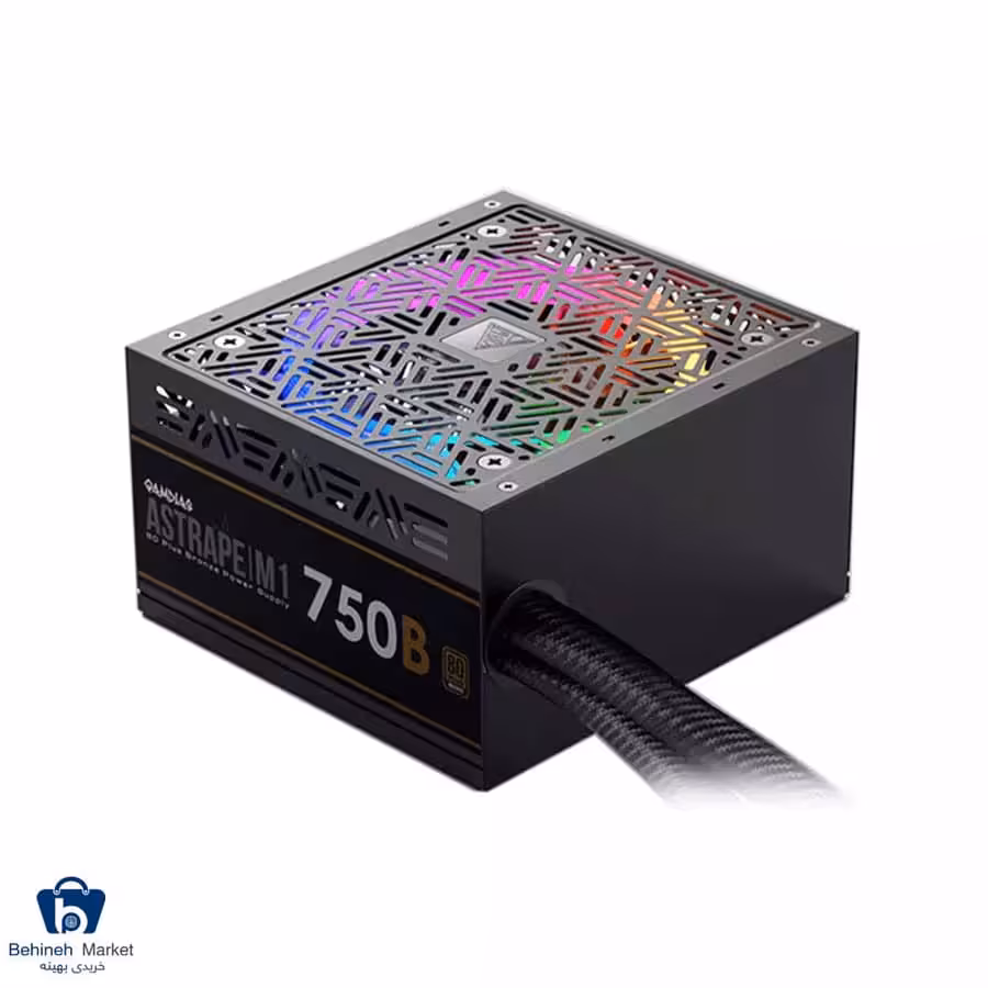 منبع تغذیه کامپیوتر گیم دیاس مدل KRATOS M1 750W B