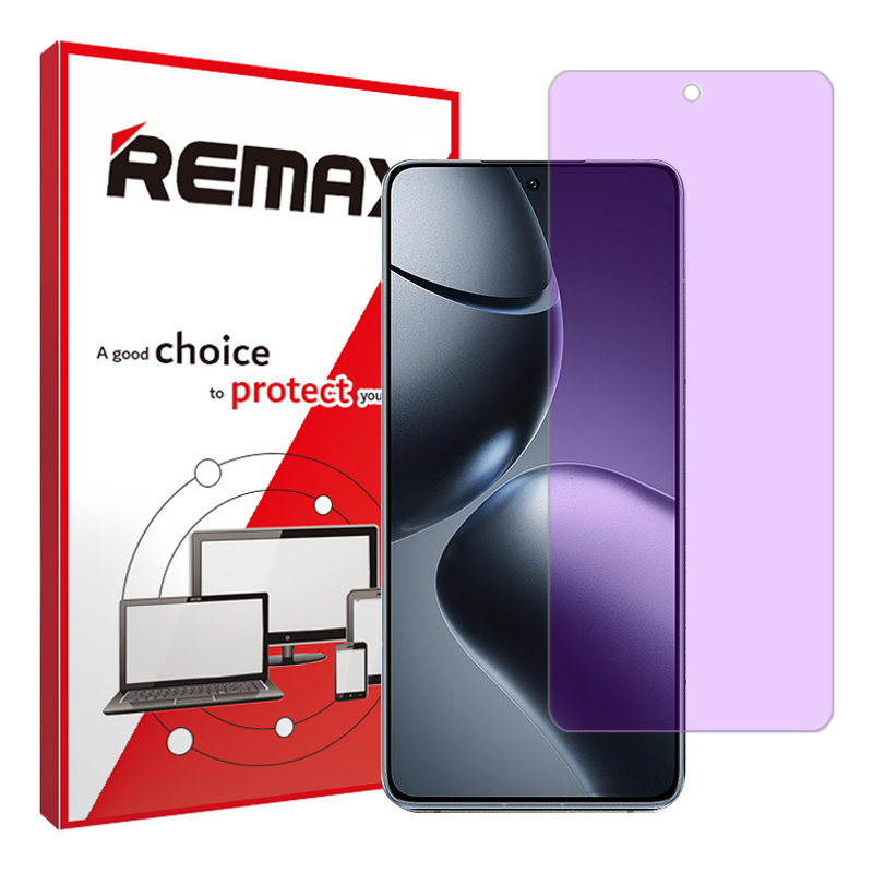 گلس شیائومی 14T مدل هیدروژلی آنتی پرپل برند ریمکس کد S