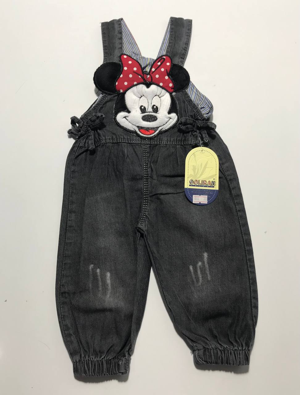 پیشبندی لی ذغالی گل ایران طرح میکی موس