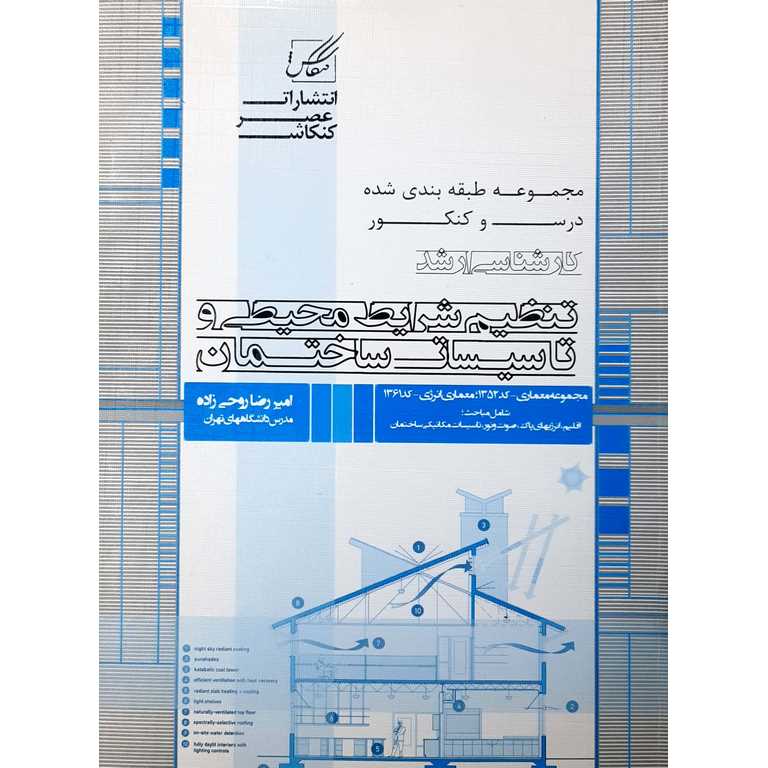 مجموعه طبقه بندی شده درس و کنکور کارشناسی ارشد تنظیم شرایط محیطی و تاسیسات ساختمان