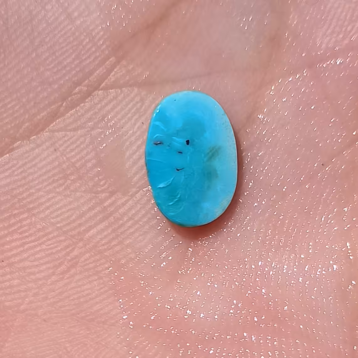 سنگ فیروزه اصل نیشابور عجمی طبیعی زیبا-