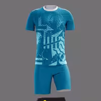 ست تیشرت و شورت ورزشی طرحدار کد A55