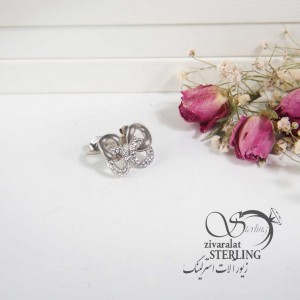 گوشواره نقره کد 4477