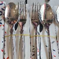 قاشق وچنگال SGتمام استیل  