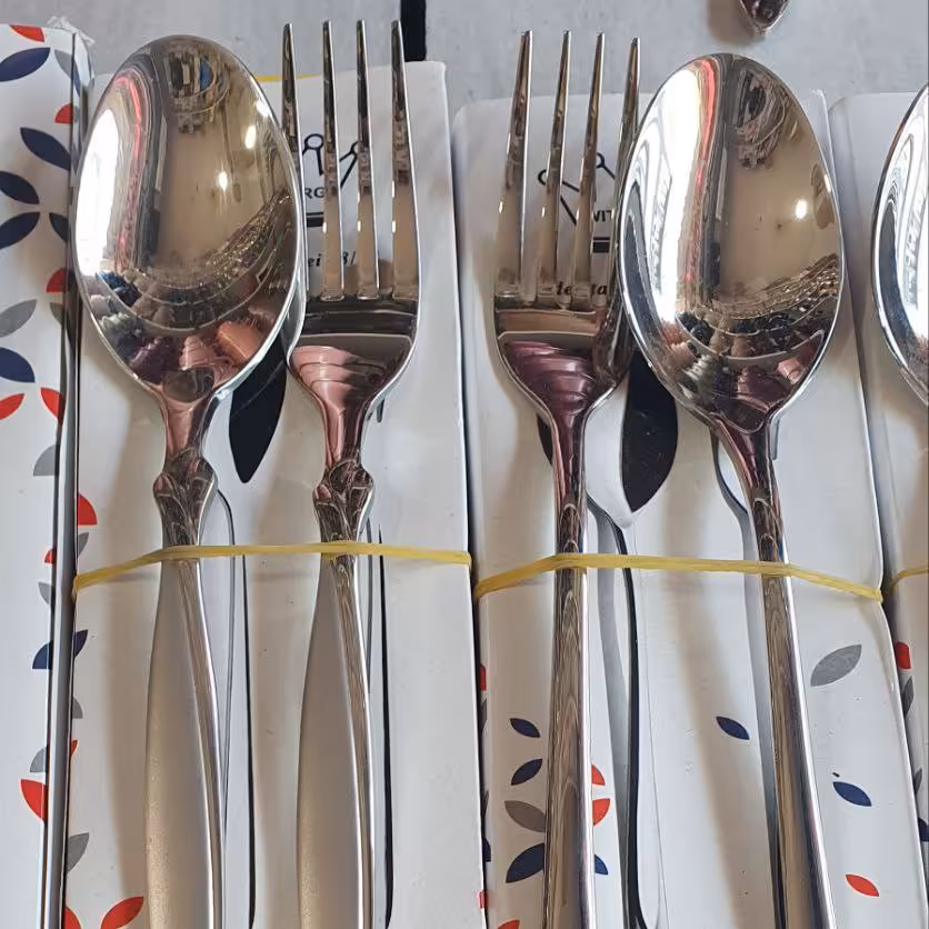 قاشق وچنگال SGتمام استیل  