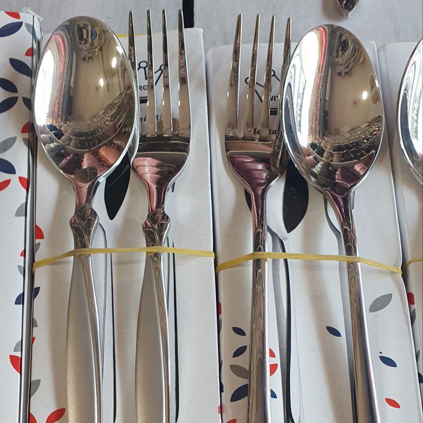 قاشق وچنگال SGتمام استیل  