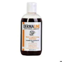محلول روشن کننده پوست درمالاین حجم 250ml

