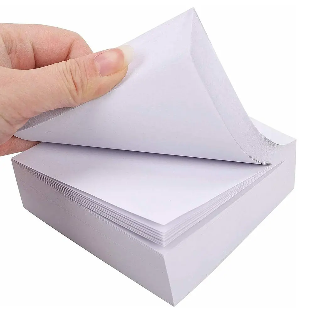 خرید کاغذ یادداشت سفید 10 × 10 بسته 200 برگی