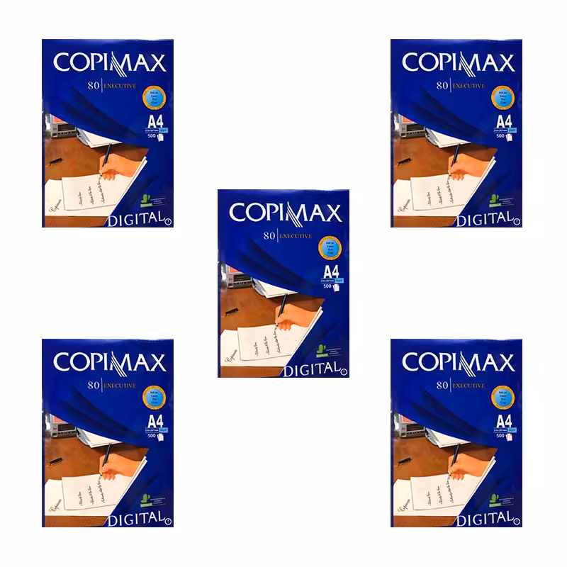 کاغذ آچار 80 گرم کپی مکس  5 بسته 500 عددی 