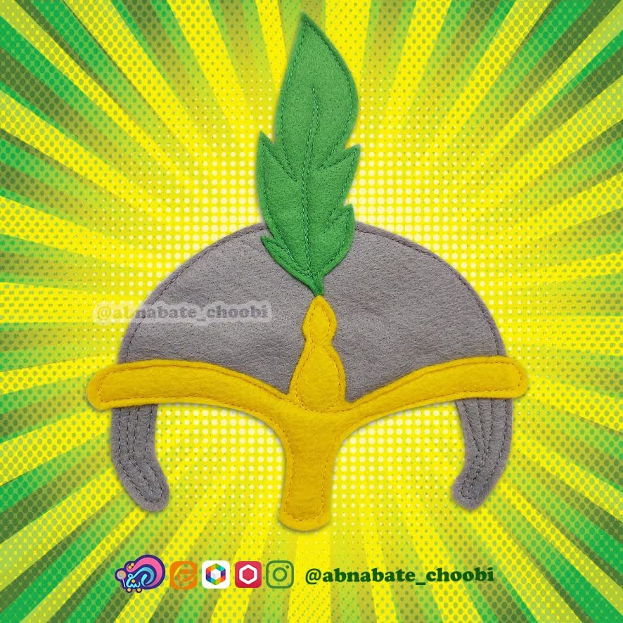 ماسک  کودک کلاه خود امام حسین علیه السلام (نمایش کودکانه_لباس تعزیه) محرم
