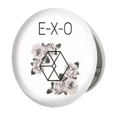 آینه جیبی خندالو طرح گروه اکسو EXO مدل تاشو کد 16828