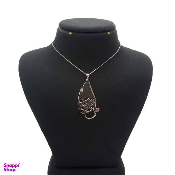 گردنبند نقره ترمه مدل مجنون AS56