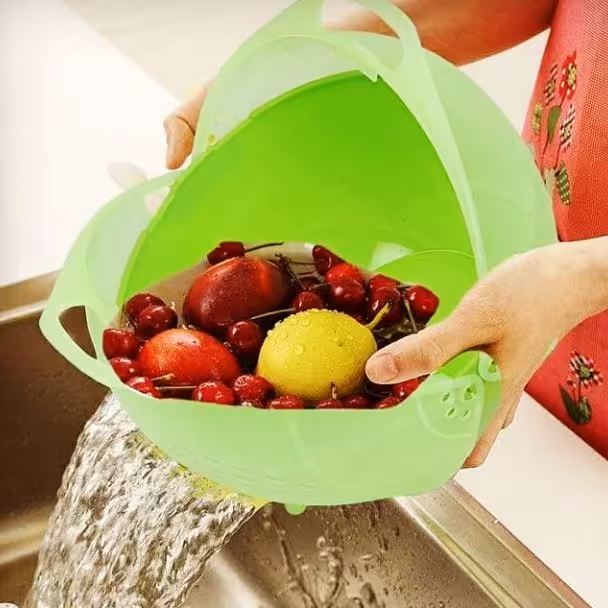 سبد آبکش دسته دار