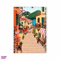 دفتر مشق 100 برگ بامبیلیپ طرح منظره ونیز کد 0934158