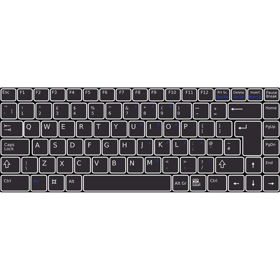 کیبورد لپ تاپ دل مدل اینسپایرون N4110