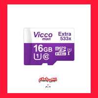 🔴کارت حافظه microSDHC ویکو من مدل Extra 533X کلاس 10 استاندارد UHS-I U1 سرعت 80MBps ظرفیت 16 گیگابایت🔴