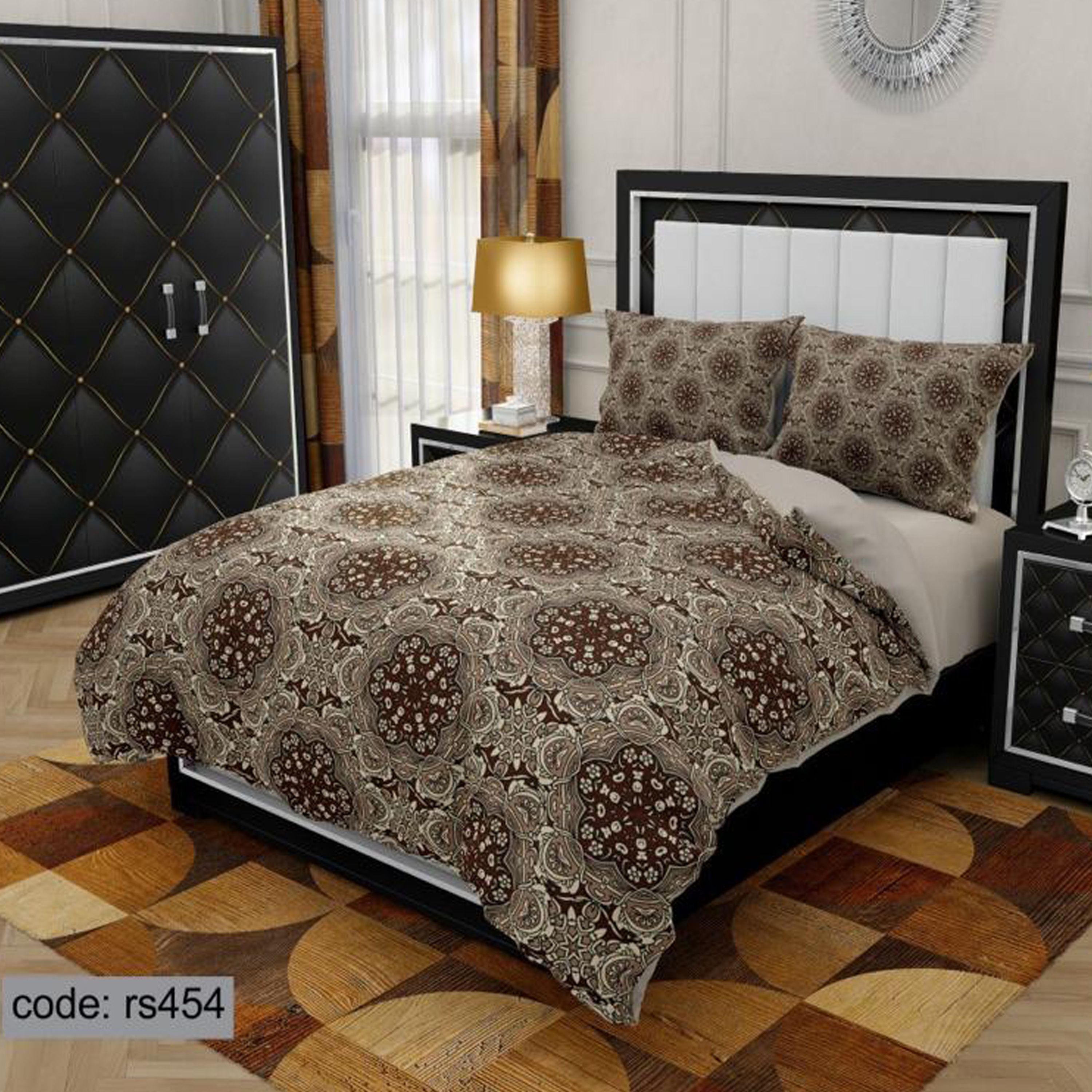 سرویس روتختی 1 نفره تنسل چاپی برندترک لند (Turk Land)  کد rs 454