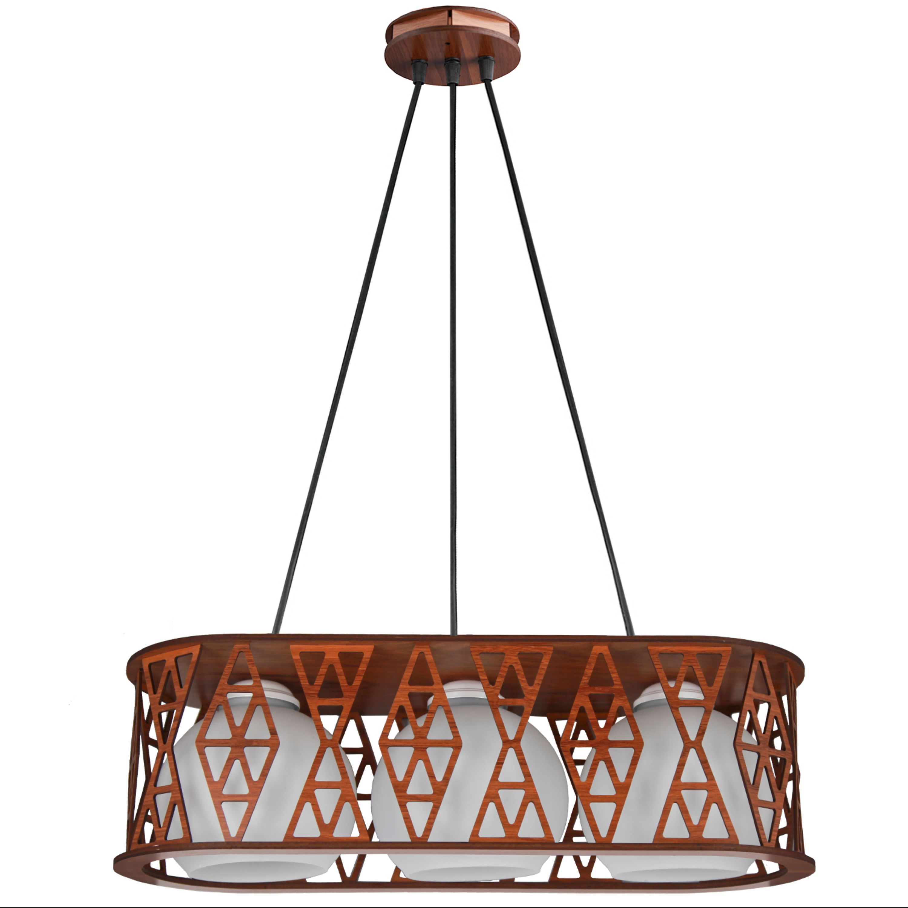 لوستر سه شعله خطی افتخار کد BAA6147L