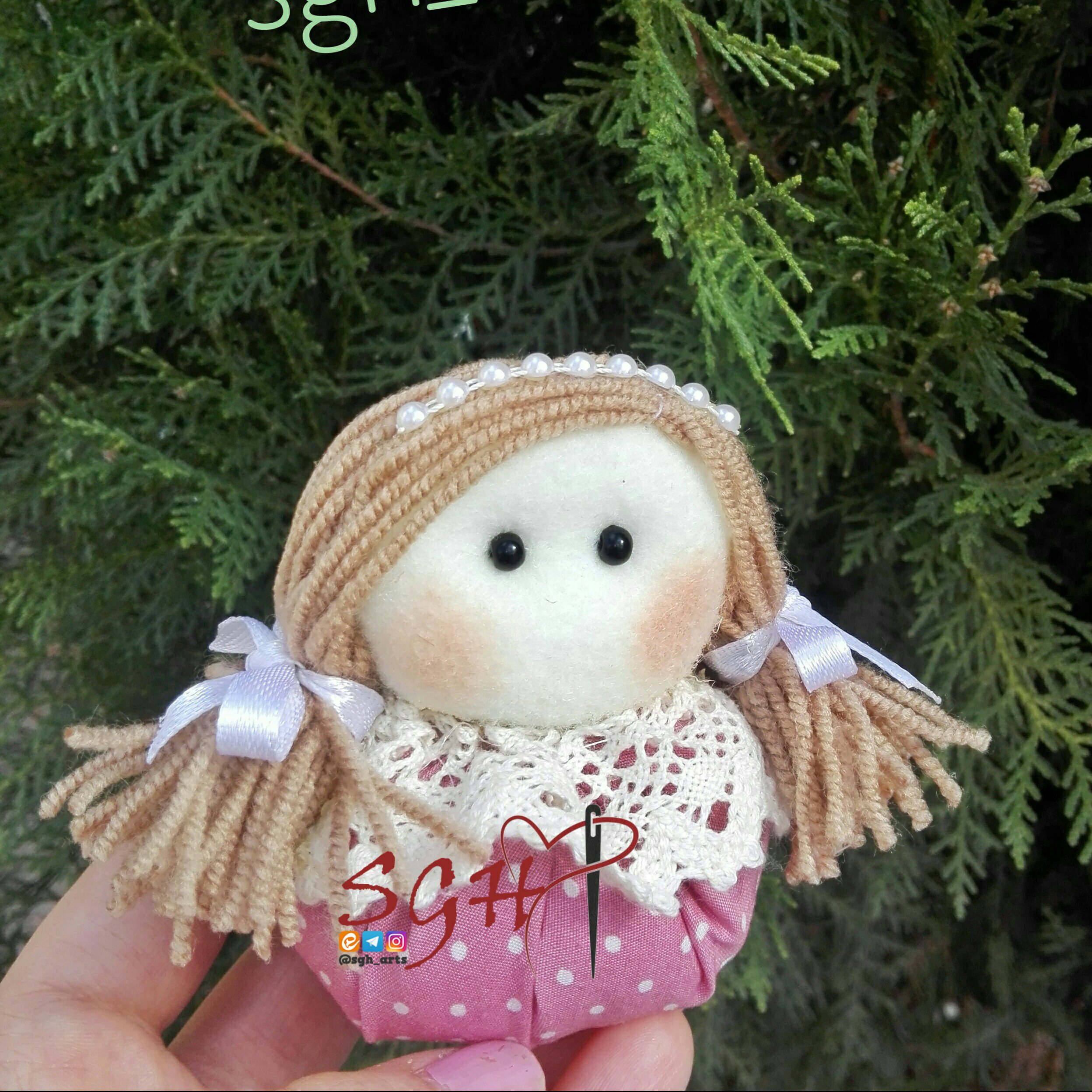 عروسک پارچه ای نمدی