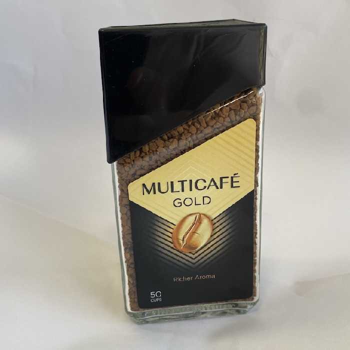 قهوه فوری گلد 100 گرم مولتی کافه