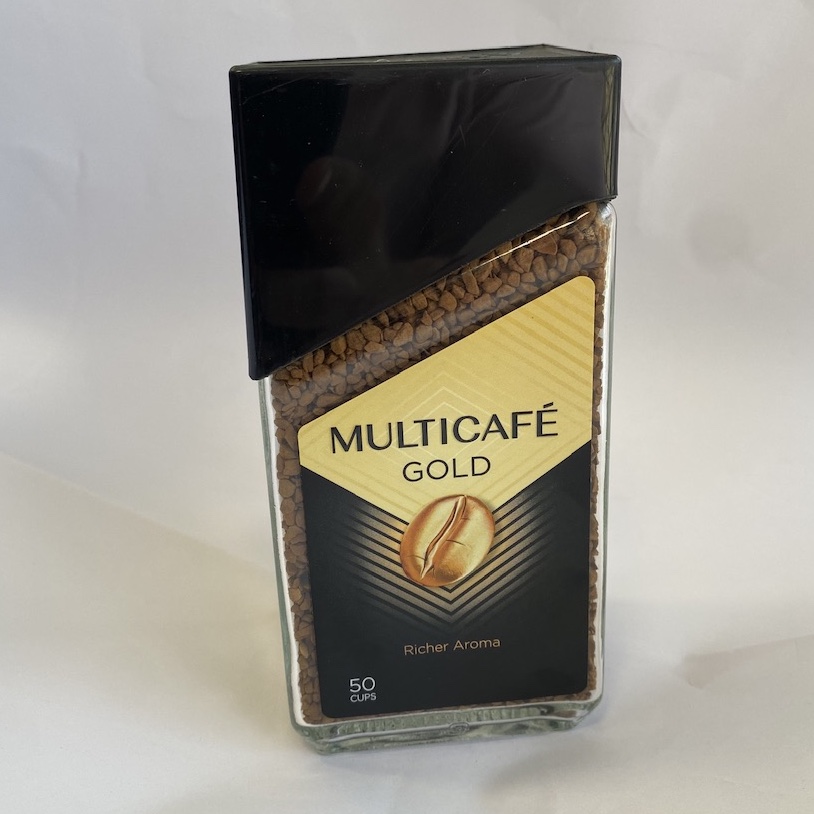 قهوه فوری گلد 100 گرم مولتی کافه