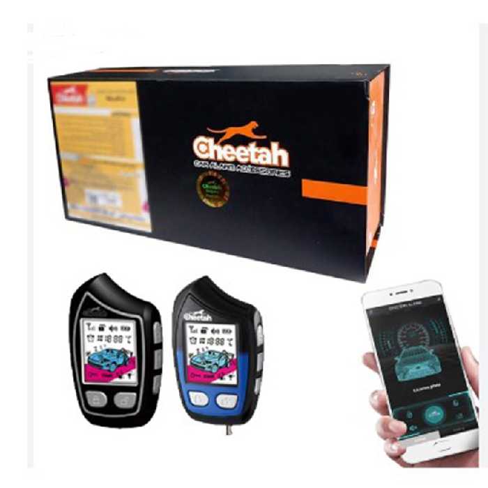 دزدگیر خودرو تصویری دو ریموت برند چیتا