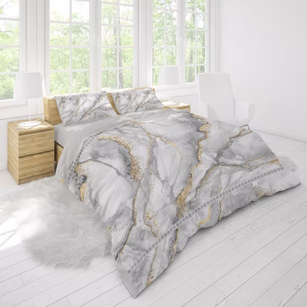 سرویس روتختی گوزل کد G-86-1 دونفره 7 تکه 