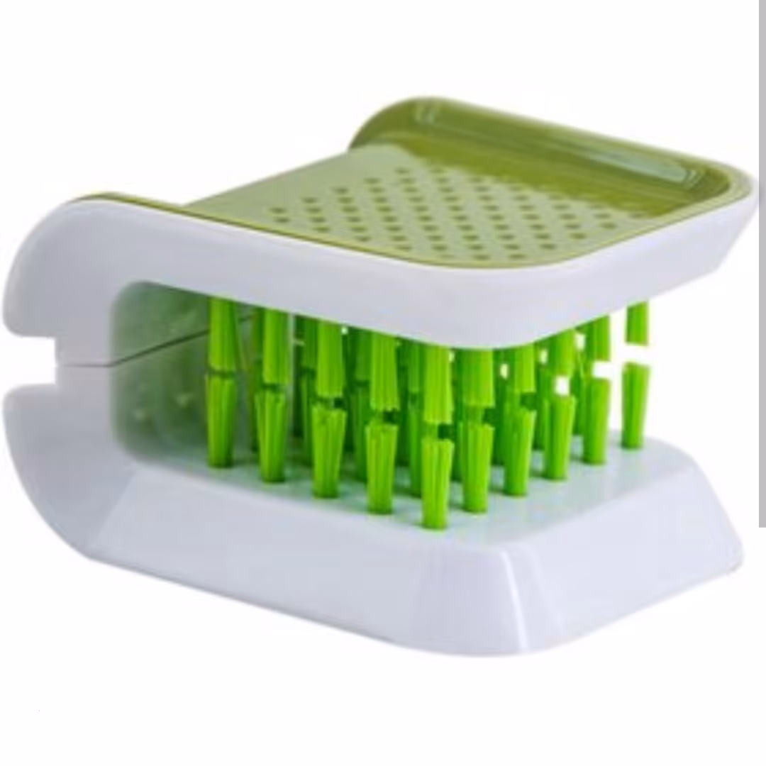 برس و فرچه  شست و شو ایمن تمیز کننده چاقو و چنگال و سیخ کباب 