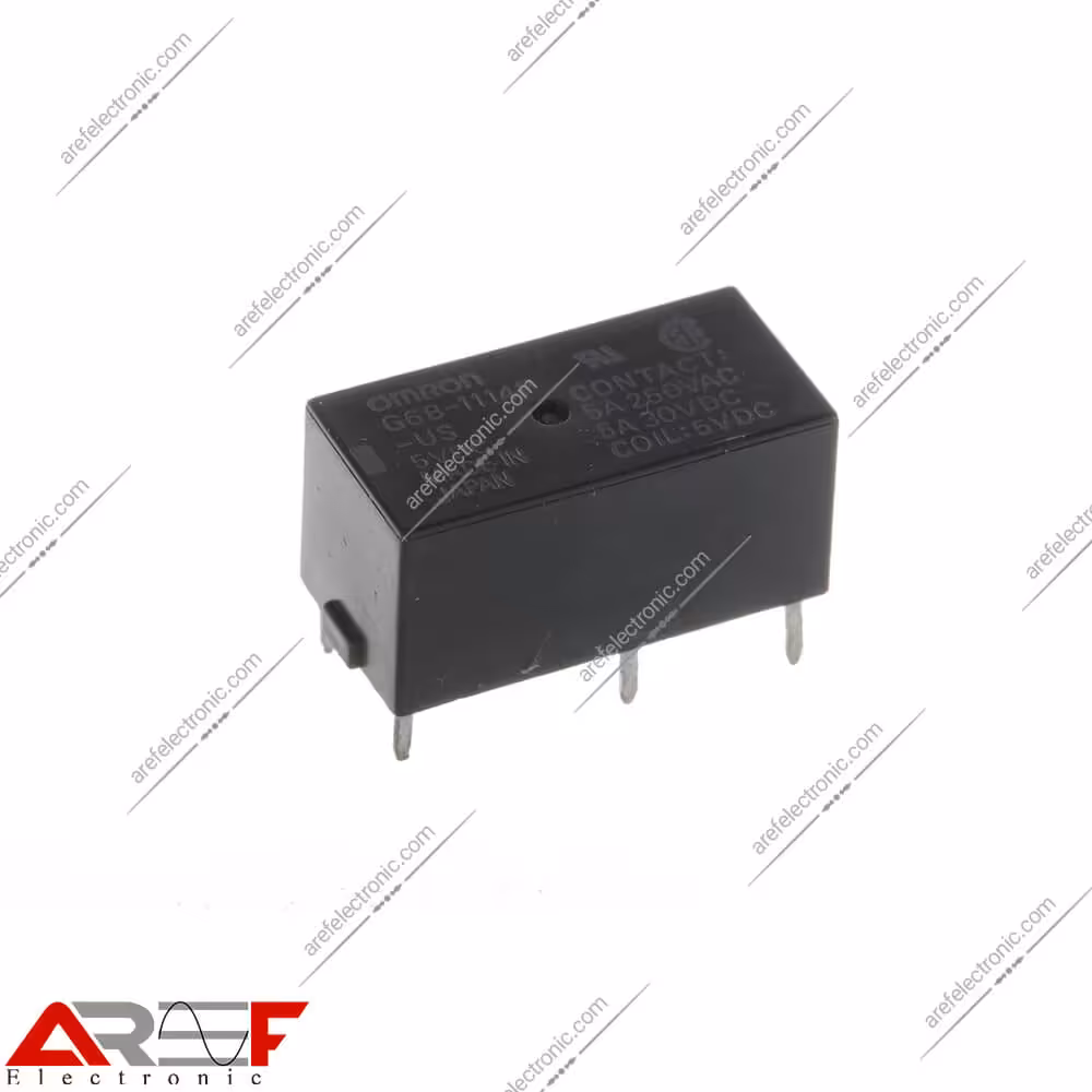 رله امرن مدل G6B-1114P-US دارای 5 ولت و 4 پین - فروشگاه عارف الکترونیک