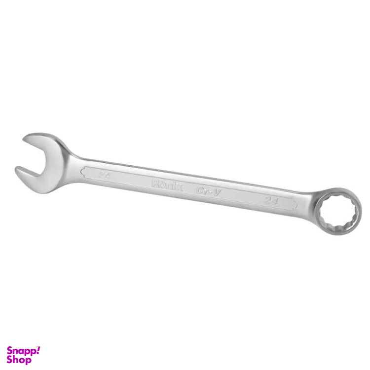آچار یک سر تخت و یک سر رینگی رونیکس کد RH-2124