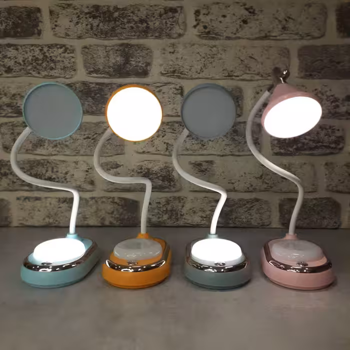 چراغ مطالعه و خواب شارژی کد 506