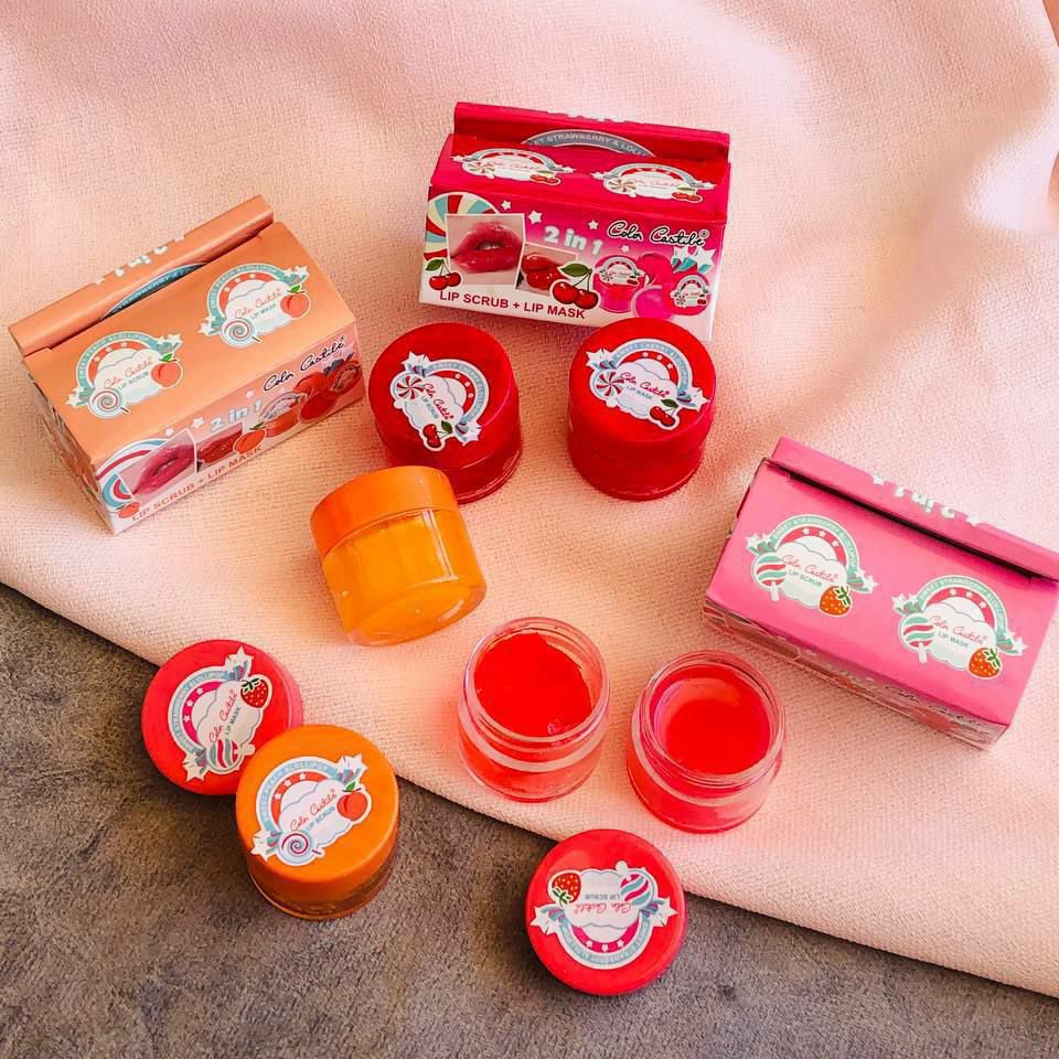 پک دوقلو اسکراب و ماسک لب