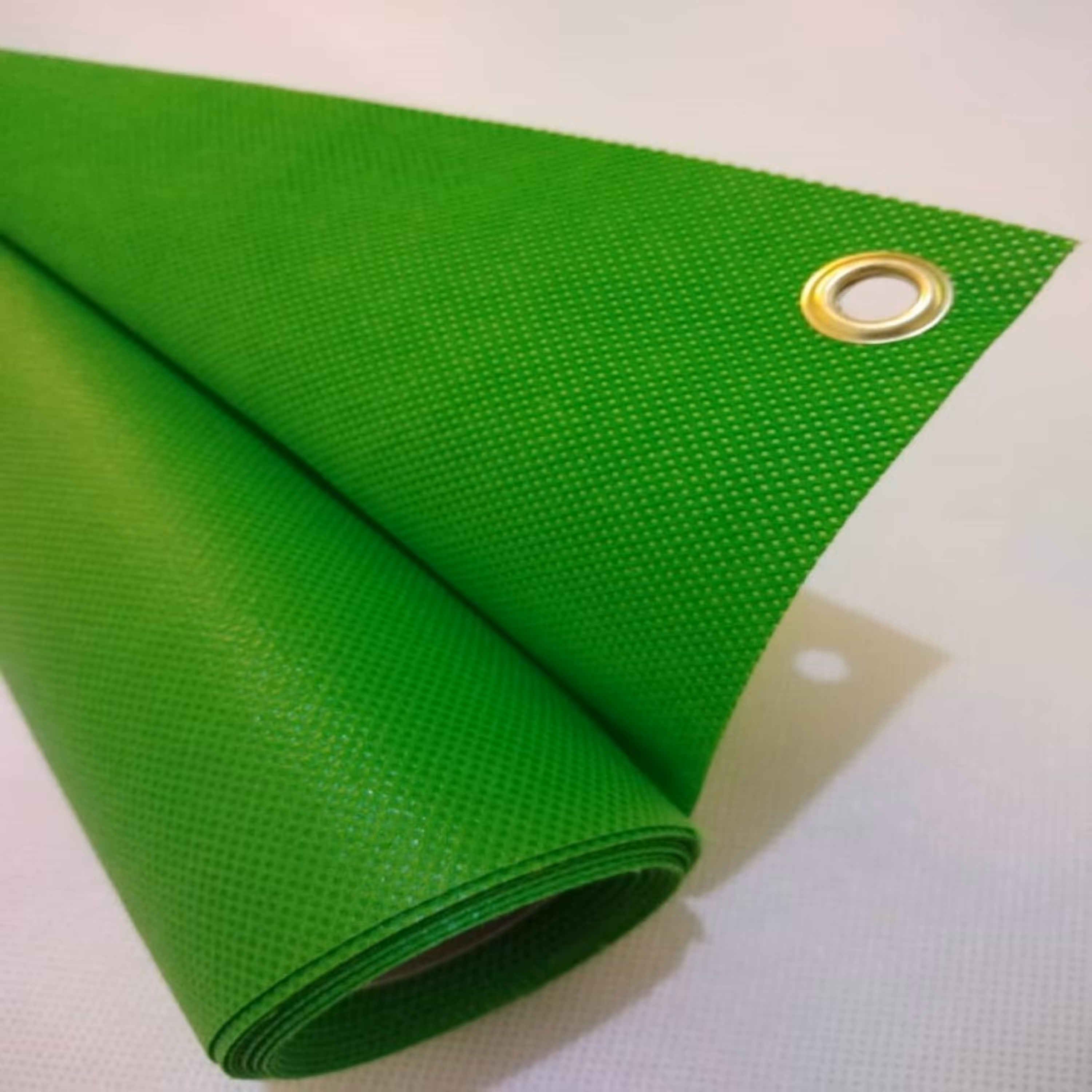 پرده سبز کروماکی پانچ حلقه دار 250 در 300 سانتیمتر (پس کرایه)