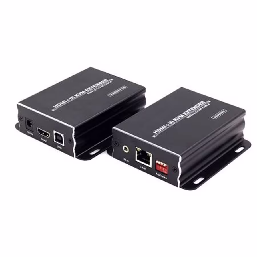 قیمت و خرید اکستندر کی وی ام HDMI و USB لایم استون مدل LS-HKE200 پشتیبانی تا 120 متر | یاس ارتباط