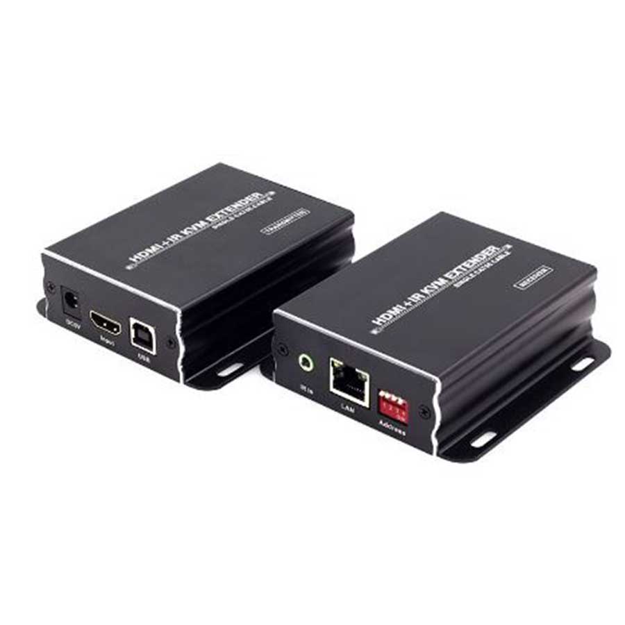 قیمت و خرید اکستندر کی وی ام HDMI و USB لایم استون مدل LS-HKE200 پشتیبانی تا 120 متر | یاس ارتباط