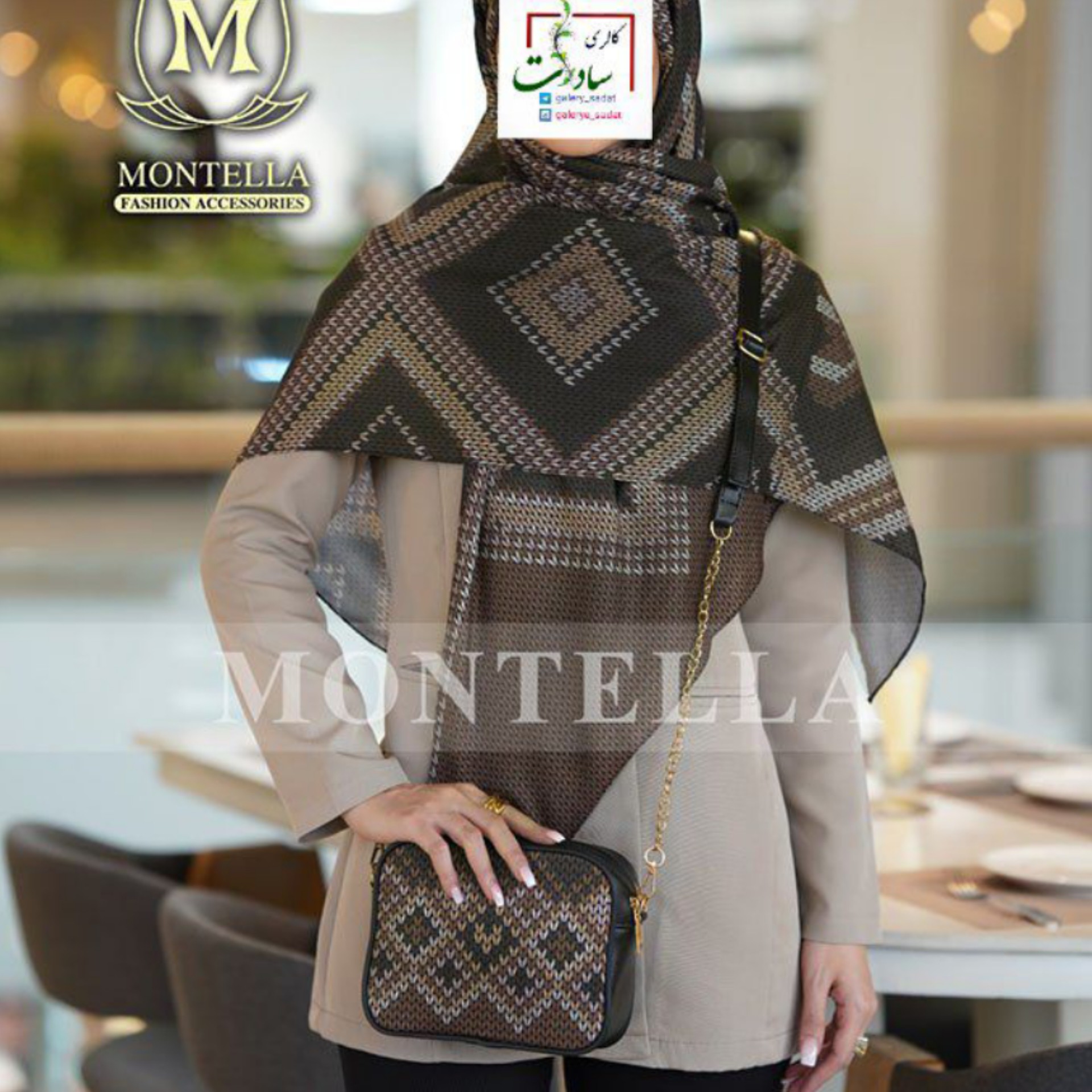 ست کیف وروسری یا شال4