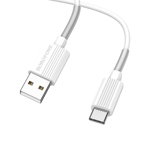 کابل تبدیل USB به Type-C بروفون مدل BX11 طول 1 متر