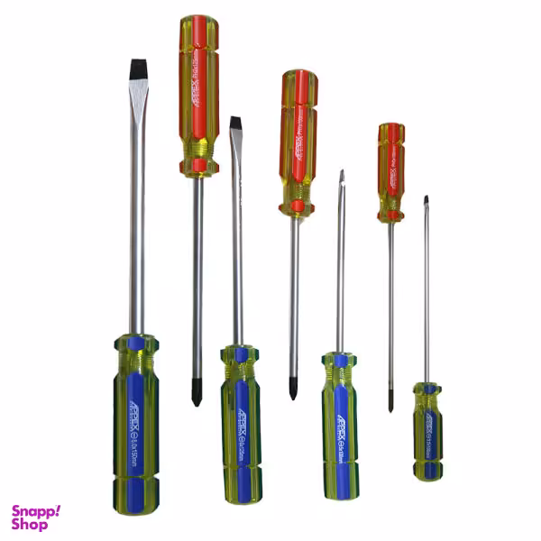 مجموعه 7 پیچگوشتی اپکس مدل APX-1107