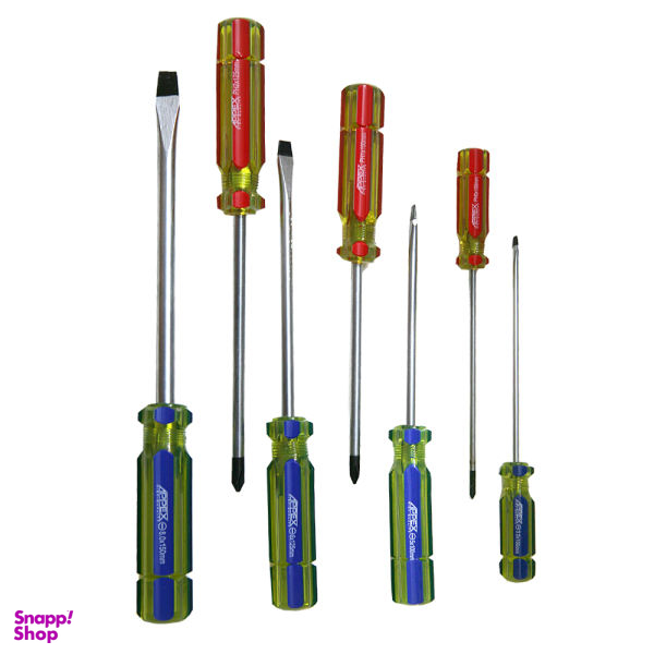 مجموعه 7 پیچگوشتی اپکس مدل APX-1107