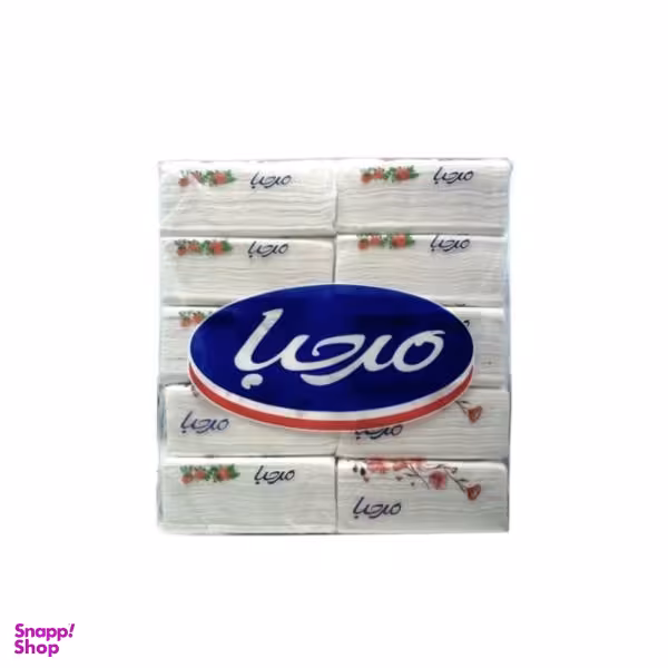 دستمال کاغذی مرحبا مدل 001 بسته 10 عددی