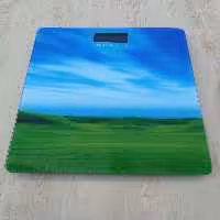 ترازو وزن کشی طرح دار مدل iscale مدل S تحمل وزن 180 کیلوگرم  (ترازو دیجیتالی )