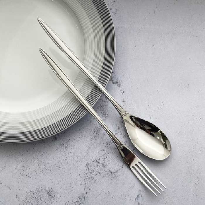 قاشق چنگال 6 نفره استیل