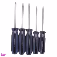 پیچ گوشتی ستاره ای تاپکس مدل YP-39D566-T10-T30 مجموعه 5 عددی