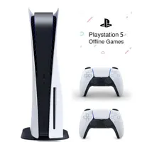 باندل کنسول بازی سونی مدل پلی استیشن (Playstation 5 Made In Japan (1100 Drive &#x2B; پکیج نصب بازی آفلاین 5 بازی انتخابی