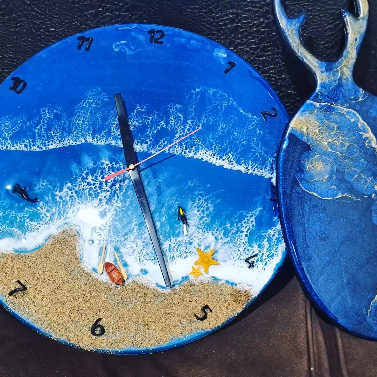 ساعت رزینی با طرح دریا یکی از خاص ترین ساعت هایی که با بهترین قیمت میتونید داشته باشید